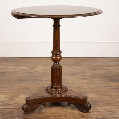 Lot 47 - Mahogany lamp table early 19th Century, with a...