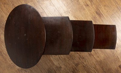 Lot 45 - Quartetto of mahogany oval occasional tables...