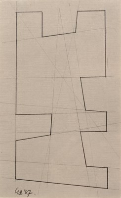 Lot 217 - George Dannatt (1915-2009) 'Grey abstract',...