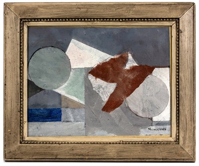 Lot 254 - John Milnes-Smith (1912-1988) Circles & Red...