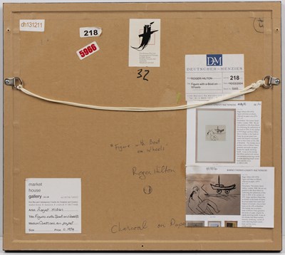 Lot 240 - Roger Hilton (1911-1975) Man and Boat, circa...