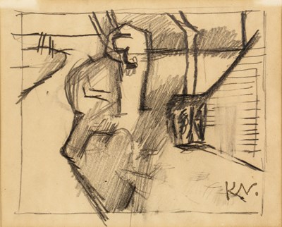 Lot 239 - Keith Vaughan (1912-1977) Garden Study II...