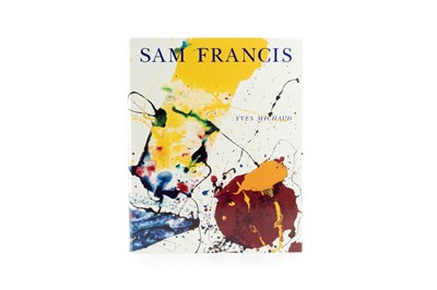 Lot 857 - Sam Francis (1923-1994) Hardback book by Yves...