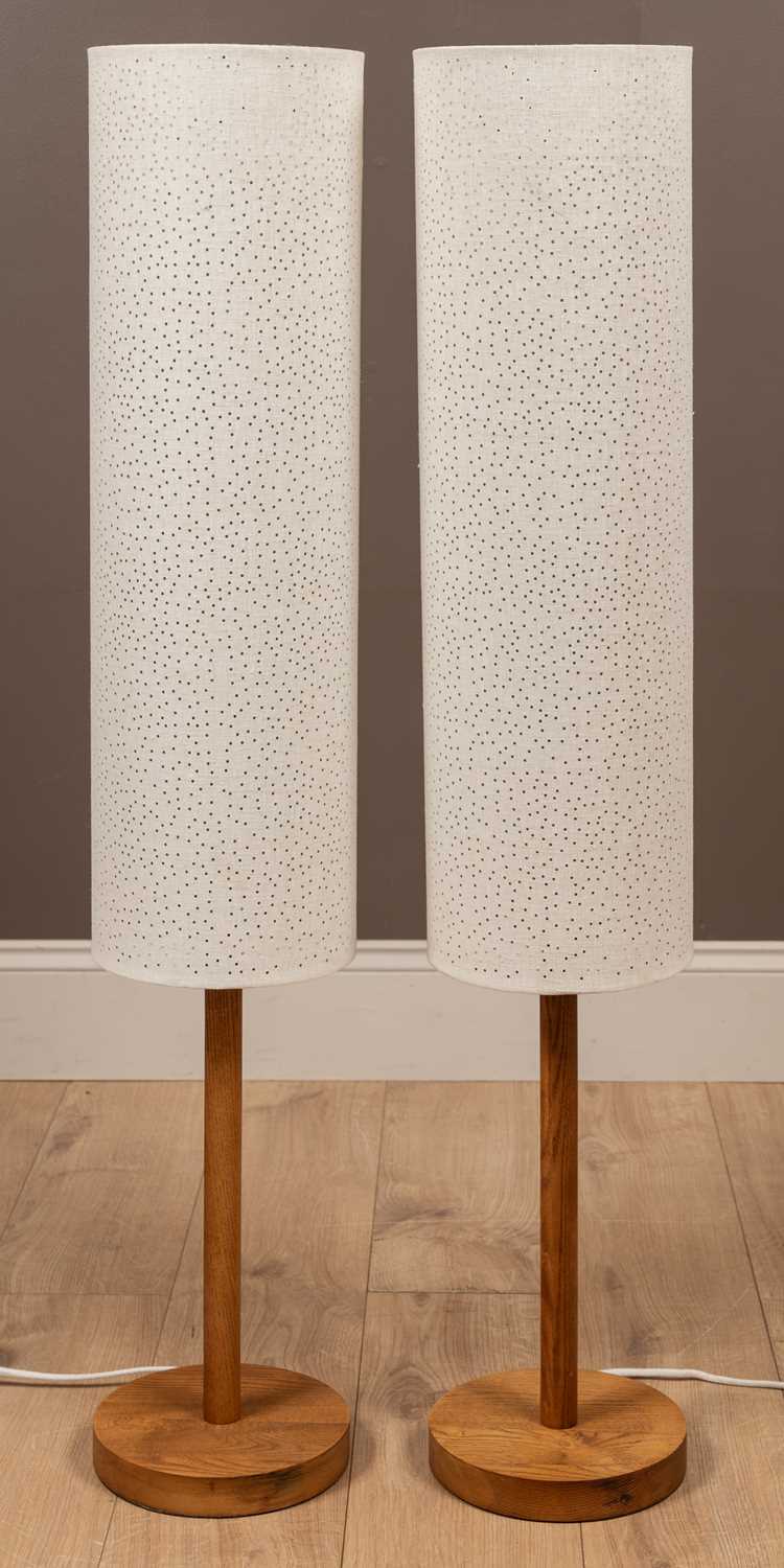 Lot 154 - A pair of Contemporary "Alice" style lamps