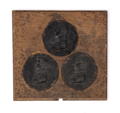 Lot 241 - Leonhard Posch (Austrian 1750-1831), three cast iron plaques