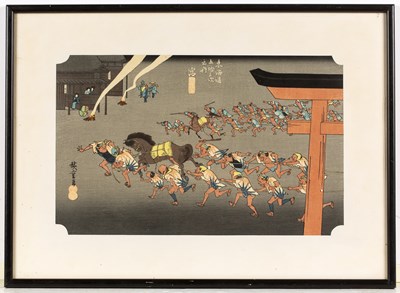 Lot 135 - After Utagawa Hiroshige (Japanese, 1797-1858) '...