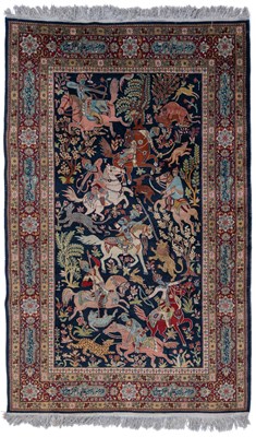 Lot 189 - A modern machine-woven Persian rug