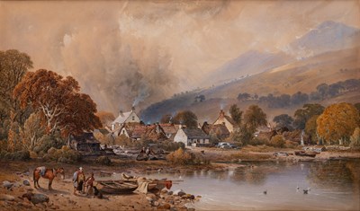 Lot 238 - Aaron Edwin Pemley (1807-1870) 'Luss, Loch...