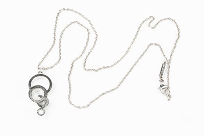 Lot 292 - An 18ct white gold and diamond 'Happy Bubbles'...