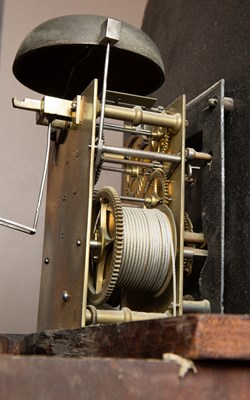 Lot 65 - A 19th century mahogany longcase clock