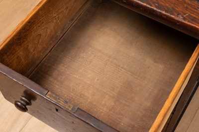 Lot 79 - A William IV oak 'Palace of Westminster' pedestal desk