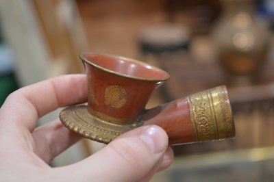 Lot 438 - Twenty two tophane clay pipes Ottoman,...