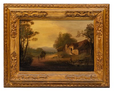 Lot 67 - 19th century British School, a rural landscape