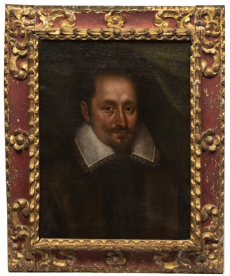 Lot 390 - 17th century Spanish school Portrait of a...