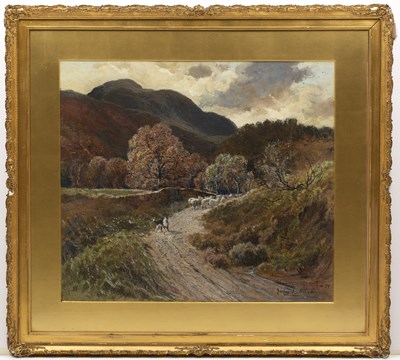 Lot 268 - James Alfred Aitken (1846-1897) Landscape with...