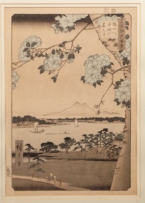 Lot 152A - Utagawa Hiroshige (Japanese 1797-1858), two woodblock prints