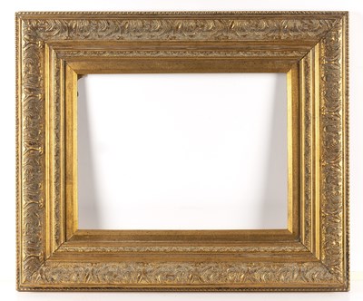 Lot 464 - A 19th century style gilt gesso frame, the...