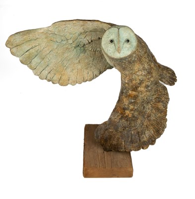 Lot 162 - Andrew Roache (British 1949-), Barn Owl