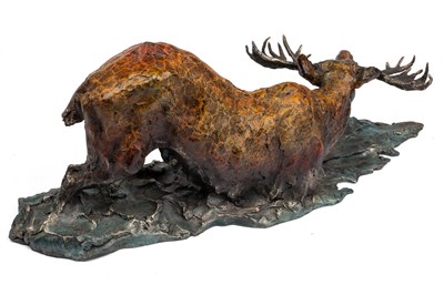 Lot 223 - B. C. Zheng, Contemporary (Chinese), moose