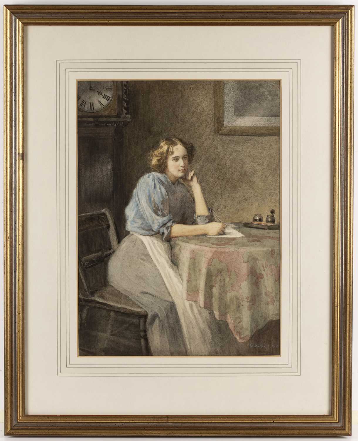 Lot 290 - George Henry Alan Brown (b. 1862) A Pensive