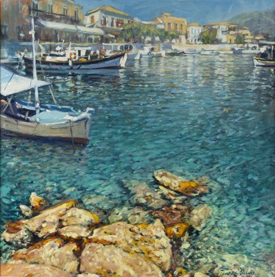 Lot 297 - Laurence Dingley (b.1959) Mediterranean...