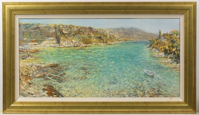 Lot 299 - Laurence Dingley (b.1959) A mediterranean...