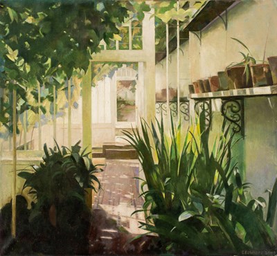 Lot 251 - Ernest Edwards (1914-2006) Greenhouse at...