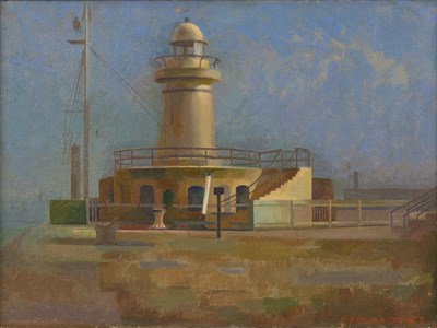 Lot 541 - Ernest Edwards (1914-2006) Lighthouse,...