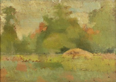 Lot 132 - Victor Pasmore (1908-1998) Field and Trees,...