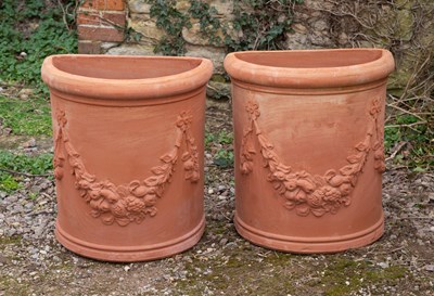 Lot 1315 - A pair of Italian garden planters