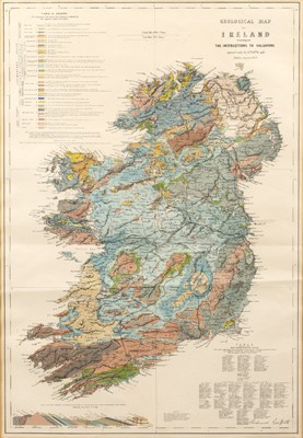 Lot 23 - James Wyld Geological map of the United...