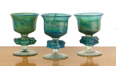 Lot 459 - After Michael Harris (1933-1994) Mdina Glass...