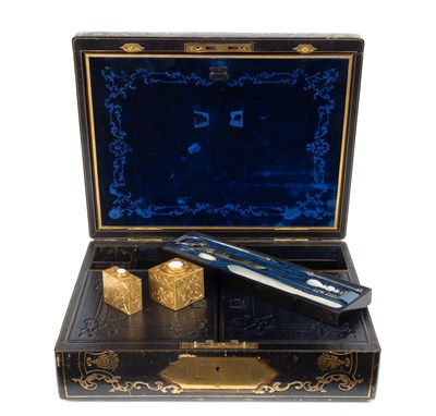 Lot 234 - A fine quality 19th century writing box by F. West