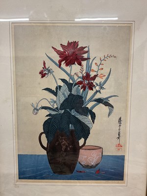 Lot 13 - Two Japanese woodblock prints