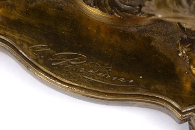 Lot 236 - Antonio Pandiani (1838-1928), A 19th century ormolu ink well