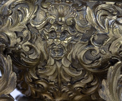 Lot 236 - Antonio Pandiani (1838-1928), A 19th century ormolu ink well