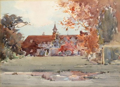 Lot 347 - Frank Kelsey (1864-1932) A country retreat,...