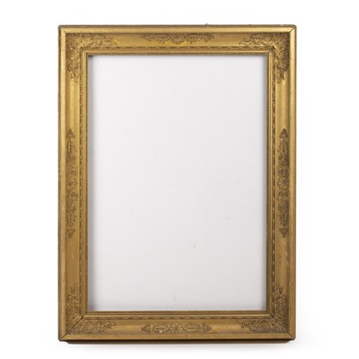 Lot 451 - A late 18th/early 19th century gilt frame, the...