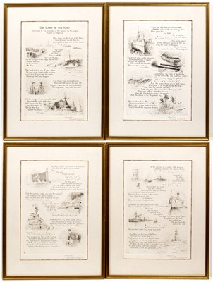 Lot 37 - Rowland Langmaid The Laws of the Navy, plates...