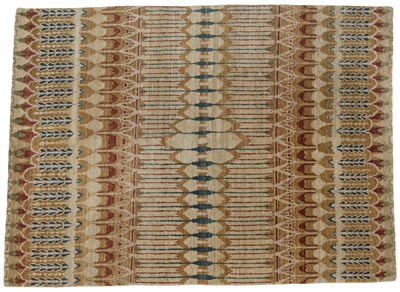 Lot 510 - A 20th century hand-woven Nepalese rug