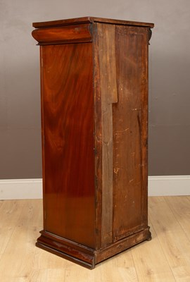 Lot 46 - A Victorian mahogany collectors cabinet