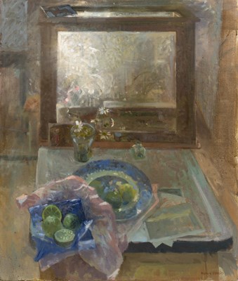 Lot 368 - Richard Pikesley (b. 1951) Still life with...