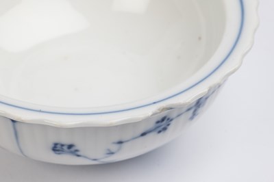Lot 437 - An extensive Royal Copenhagen fluted half lace tea service