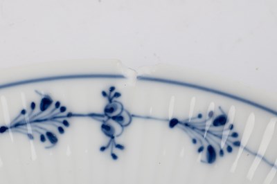 Lot 437 - An extensive Royal Copenhagen fluted half lace tea service