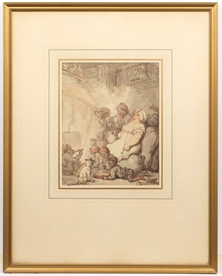 Lot 414 - Thomas Rowlandson (1756-1827) The Accomodating...