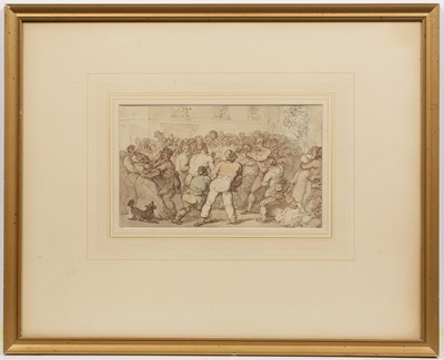 Lot 415 - Thomas Rowlandson (1756-1827) The Boxing Brawl,...