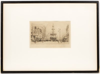 Lot 48 - William Walcot (1874-1943) 'Trafalgar Square',...
