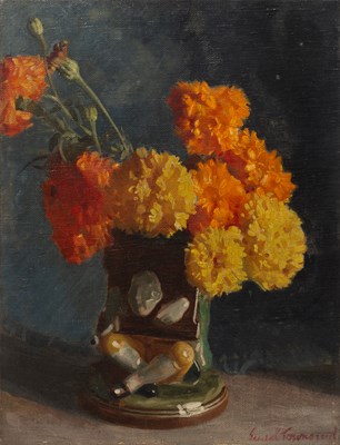 Lot 422 - Ernest Townsend (1880-1944) Still life - a...