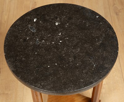 Lot 26 - A guéridon marble-topped occasional table