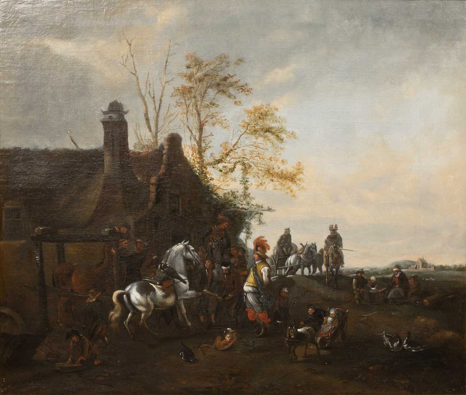 Lot 442 - Circle of Philips Wouwerman (1619-1668) The...